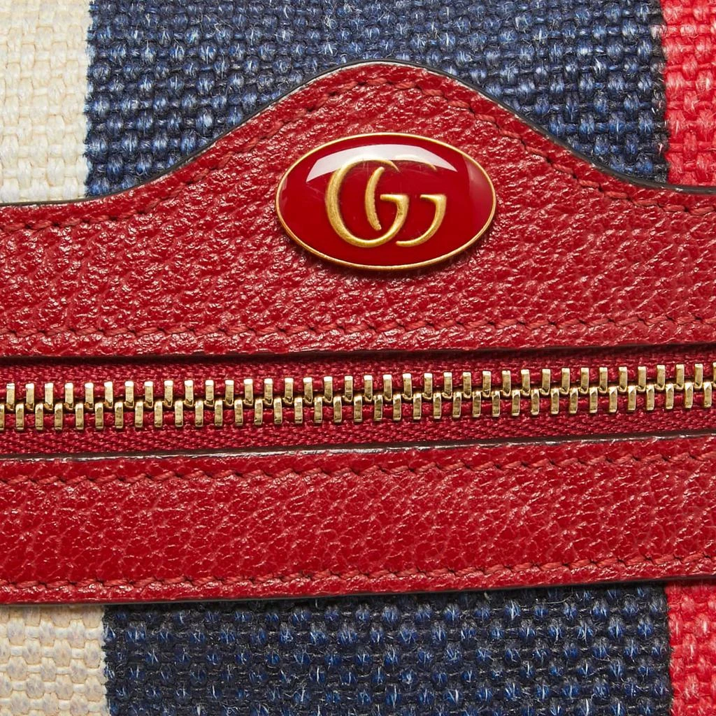 商品[二手商品] Gucci|Gucci Multicolor Canvas and Leather Mini Ophidia Crossbody Bag,价格¥5560,第5张图片详细描述