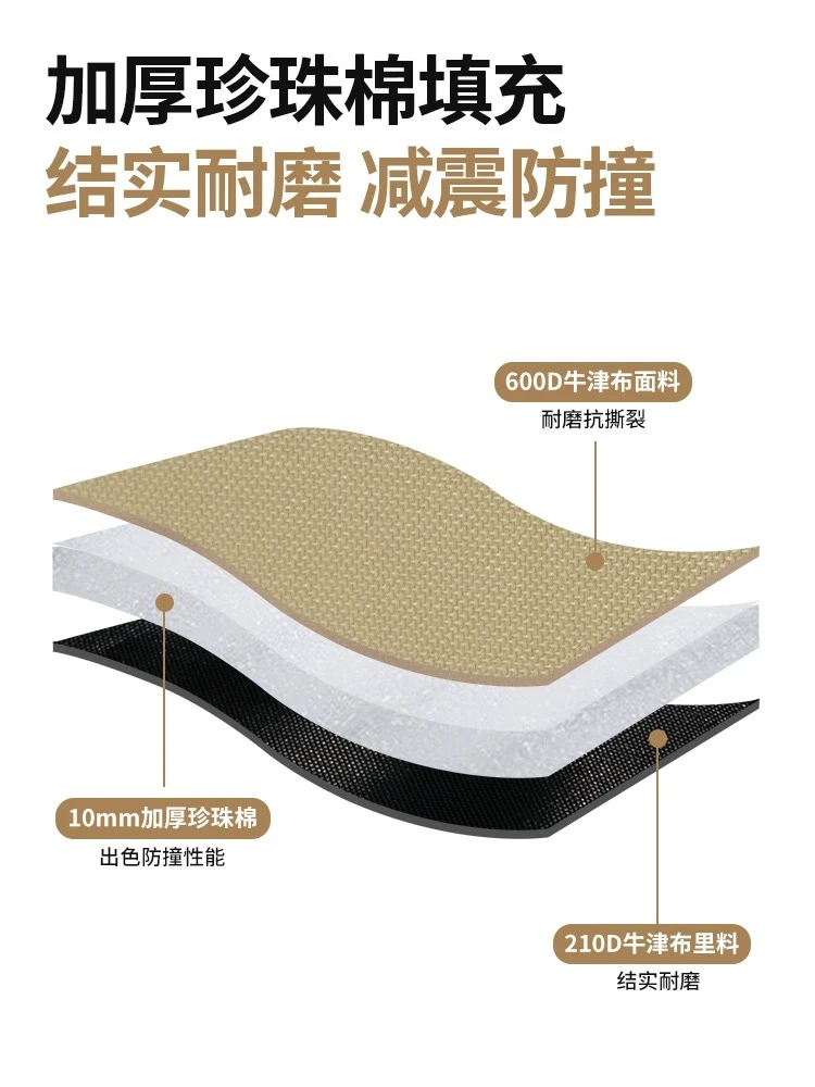 户外露营大容量储物袋便携多用途卡式炉收纳袋 帆木色 商品