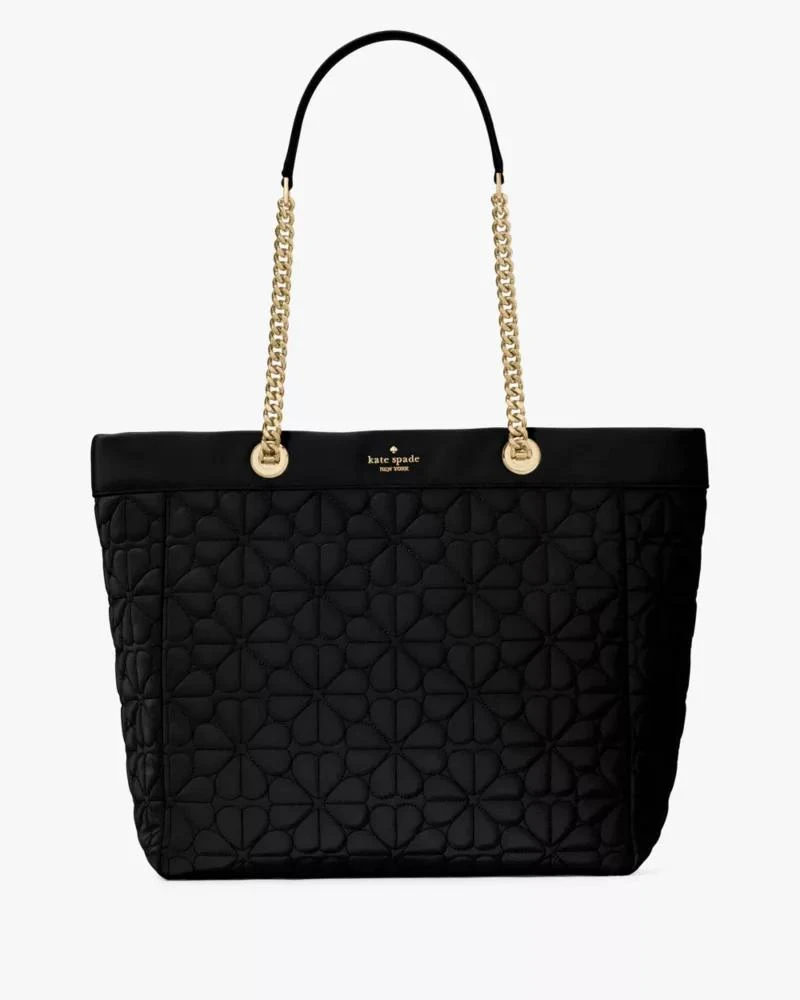 Spade Flower Quilted Fabric XL Tote 商品