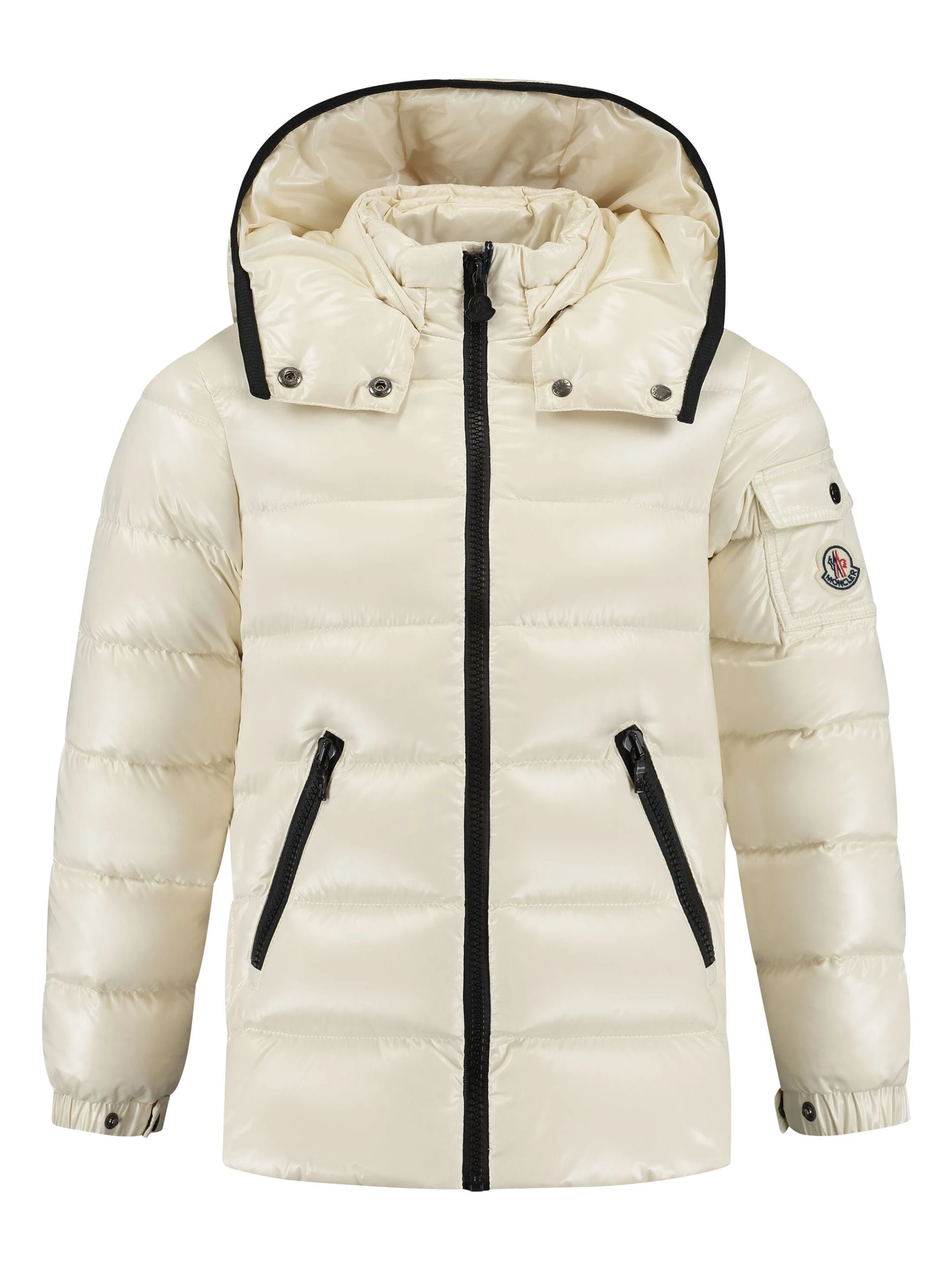 商品Moncler|Moncler 男童羽绒服 J29541A5271068950070 白色,价格¥3854,第1张图片