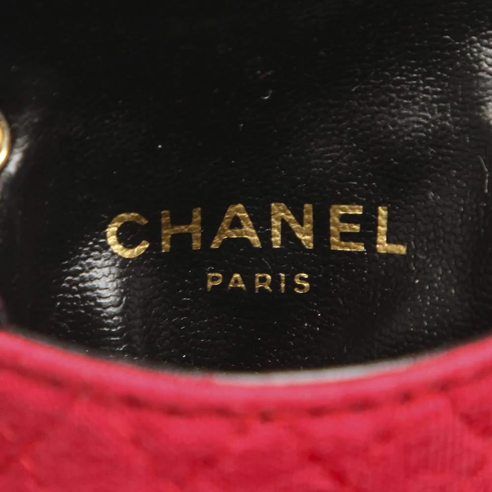 Chanel Red Cotton CC Mini Shoulder Bag 商品