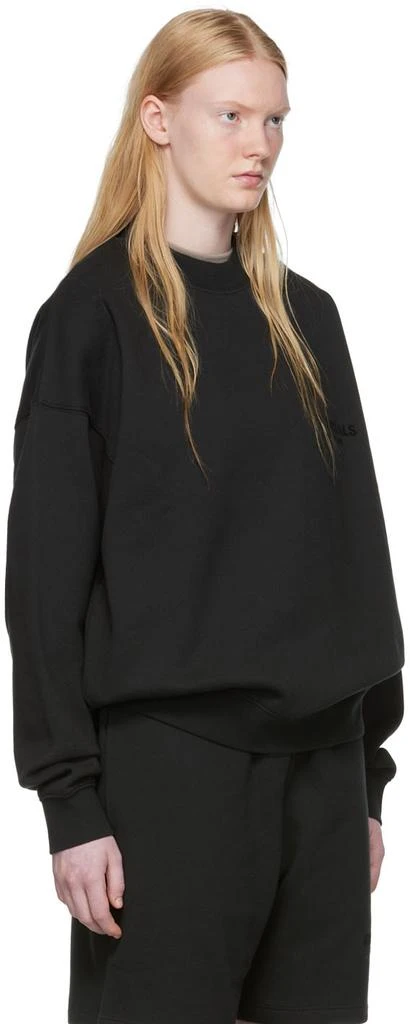 商品Essentials|Black Crewneck Sweatshirt,价格¥610,第2张图片详细描述
