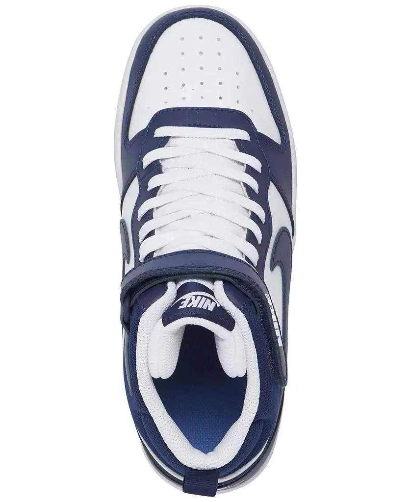 商品NIKE|Big Kids Court Borough Mid 2 Casual Sneakers from Finish Line,价格¥501,第5张图片详细描述