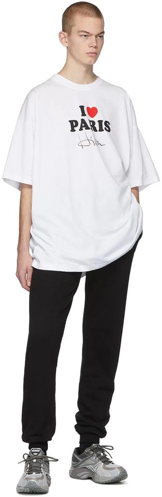 商品Vetements|White 'I Love Paris' T恤,价格¥2235,第5张图片详细描述