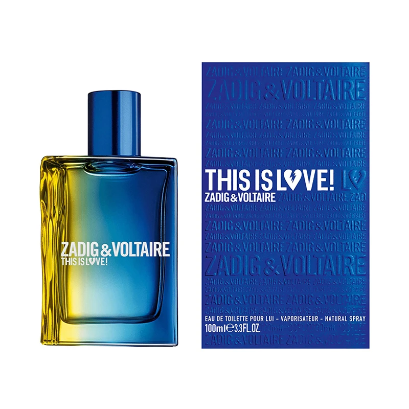 Zadig & Voltaire萨迪格&伏尔泰「这是爱-情侣香水」男士香水 EDT淡香50-100ml  商品