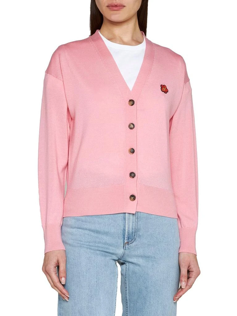 商品Kenzo|Kenzo V-Neck Buttoned Knitted Cardigan,价格¥1586,第2张图片详细描述