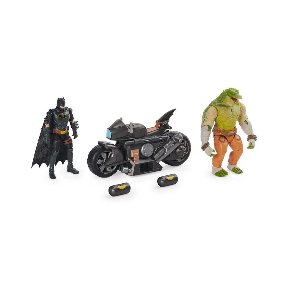 商品Batman|Converting Batcycle Battle Pack with Exclusive 4" Killer Croc and Batman Action Figure,价格¥112,第2张图片详细描述