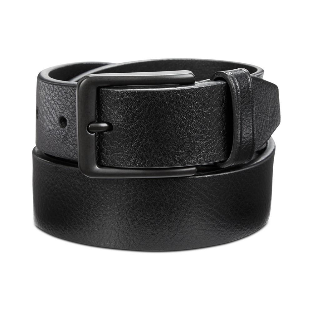 Men's Casual Pebble Leather Belt商品第1张图片规格展示