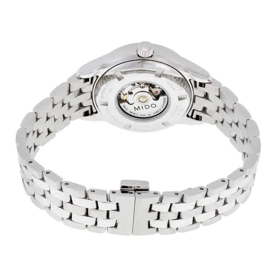 商品MIDO|Belluna Automatic Silver Dial Ladies Watch M0012301103191,价格¥2291,第3张图片详细描述