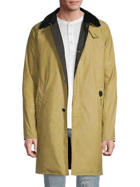 Barbour x Moncler Hooded Cotton Raincoat 商品