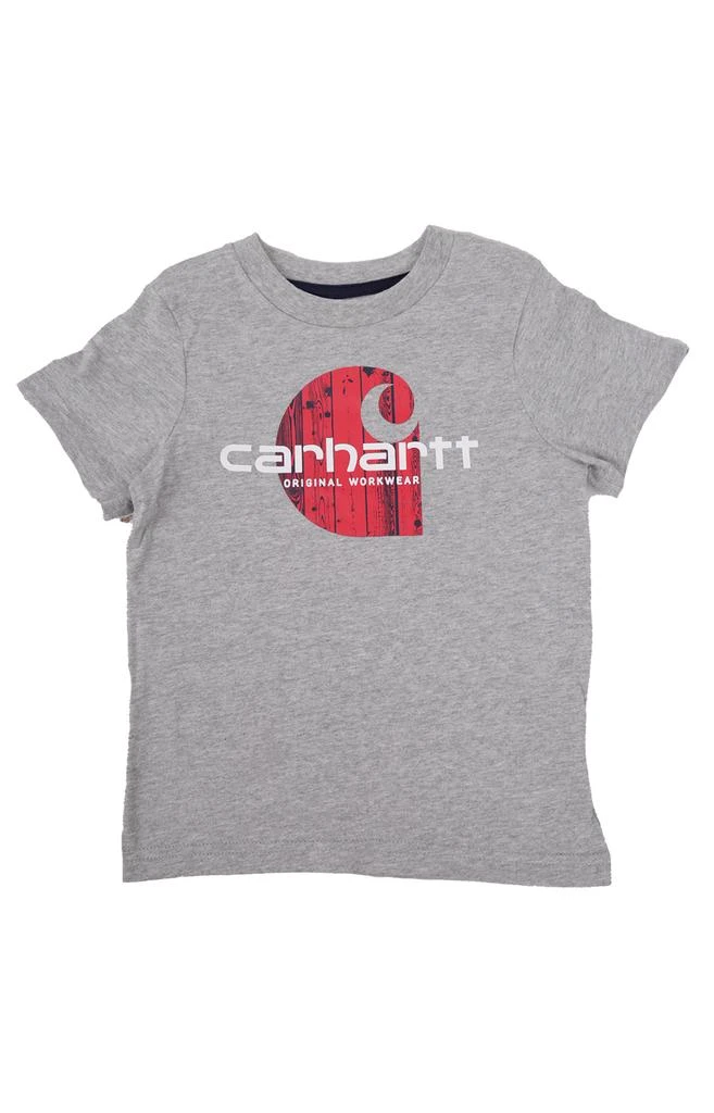 商品Carhartt|(CA6241) SS Woodgrain T-Shirt - Grey Heather,价格¥58-¥59,第1张图片