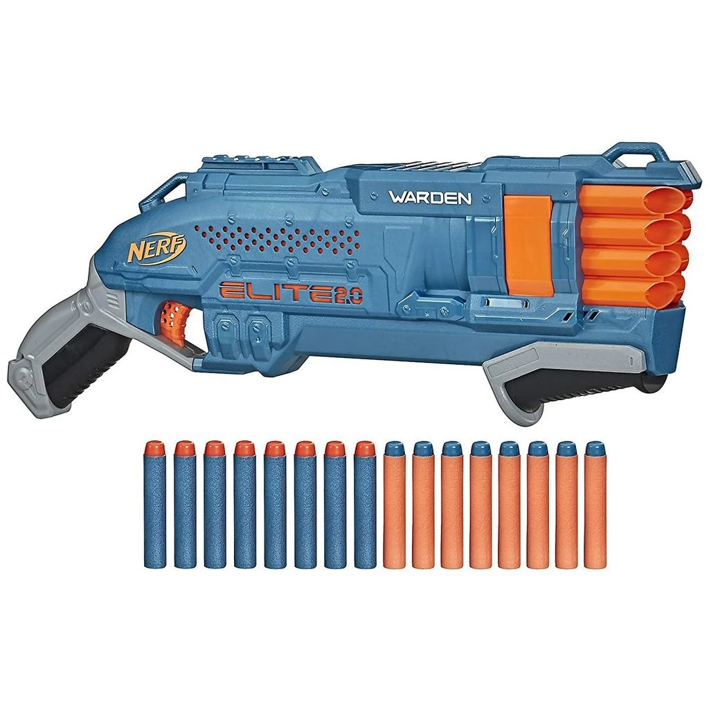 商品Nerf|NERF Elite 2.0 Warden DB 8 Blaster,价格¥321,第2张图片详细描述