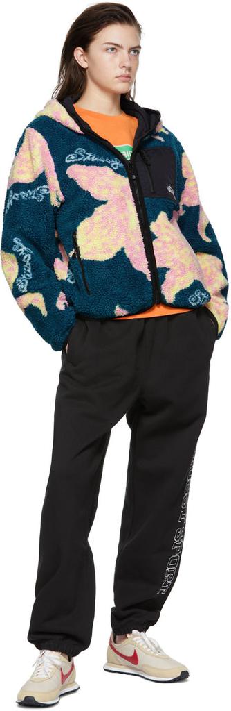 Blue Polyester Hoodie商品第4张图片规格展示