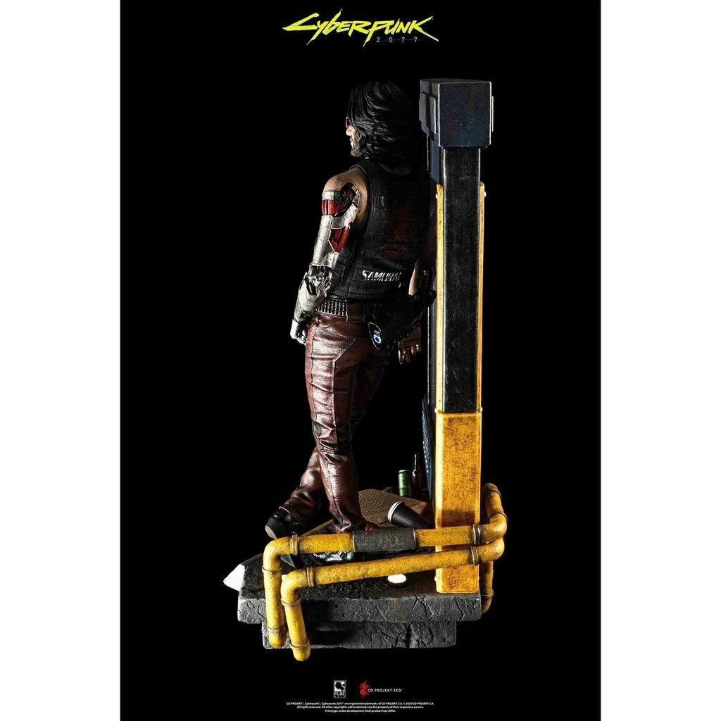 商品PureArts Cyberpunk 2077 Johnny Silverhand 1/4 Scale Statue,价格¥6974,第3张图片详细描述