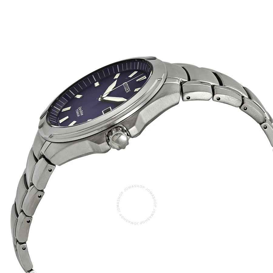 商品Citizen|Paradigm Super Titanium Eco-Drive Blue Dial Men's Watch BM7431-51L,价格¥2084,第2张图片详细描述