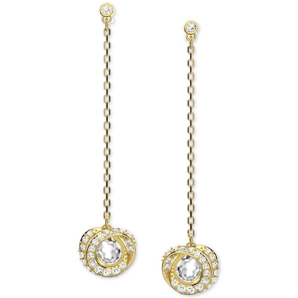 商品Swarovski|Silver-Tone Generation Linear Clip-On Earrings,价格¥749,第1张图片