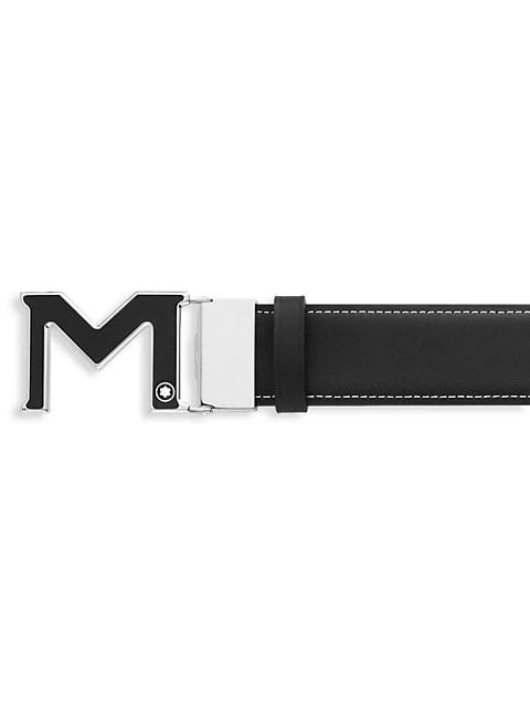商品MontBlanc|M Buckle Leather Belt,价格¥2786,第2张图片详细描述