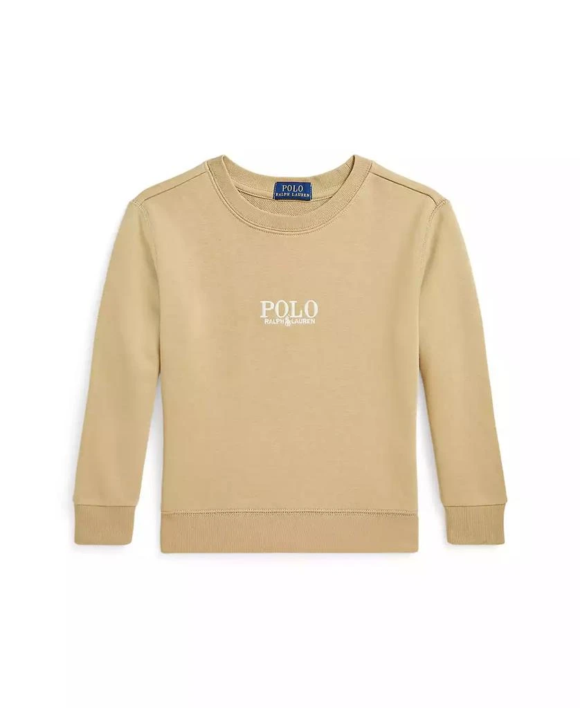 商品Ralph Lauren|Toddler and Little Boys Logo French Terry Sweatshirt,价格¥502,第1张图片