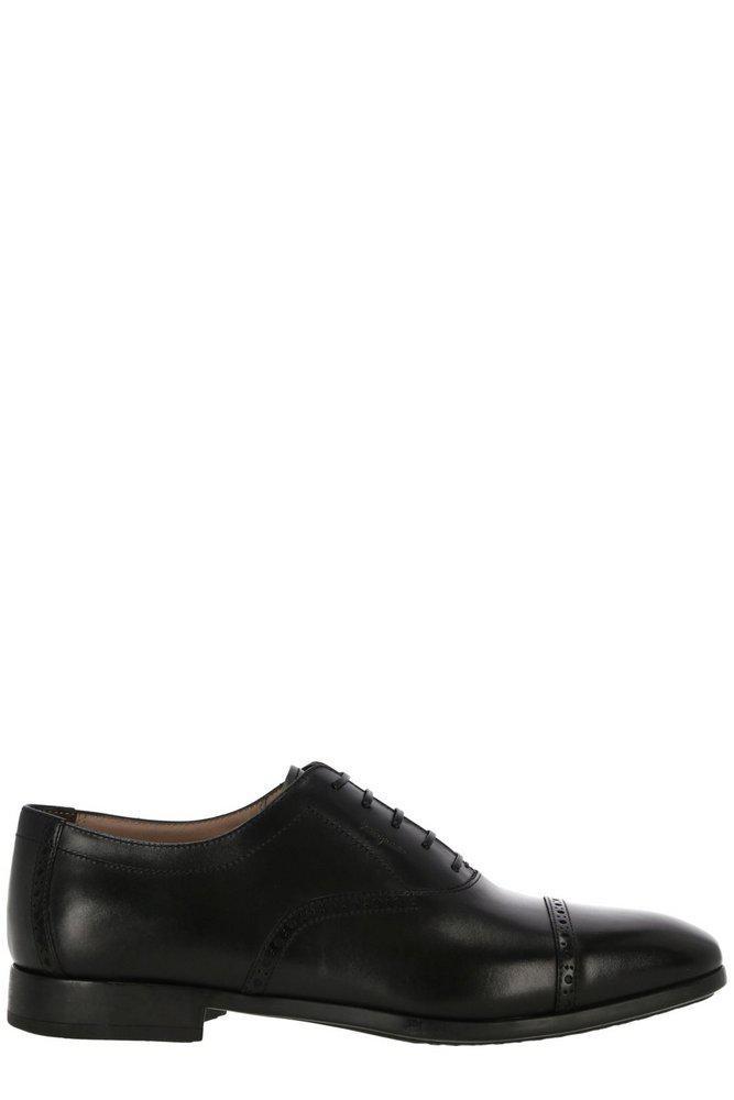 商品Salvatore Ferragamo|Salvatore Ferragamo Lace-Up Oxford Shoes,价格¥4396,第1张图片