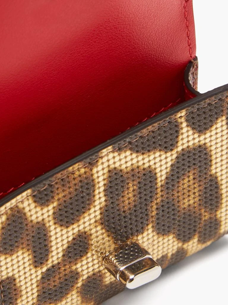 商品Christian Louboutin|Elisa leopard-print leather AirPods Pro case,价格¥2078,第4张图片详细描述