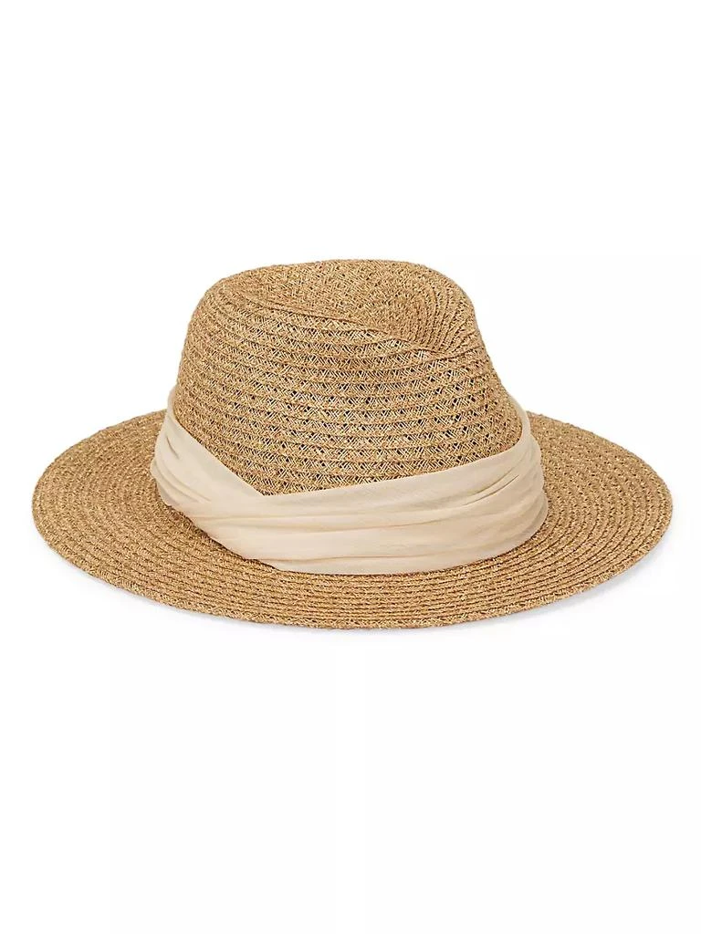 商品Eugenia Kim|Lillian Packable Woven Hat,价格¥2514,第1张图片