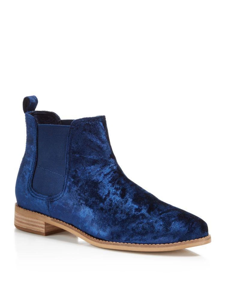 商品TOMS|Women's Ella Velvet Chelsea Booties,价格¥587,第1张图片