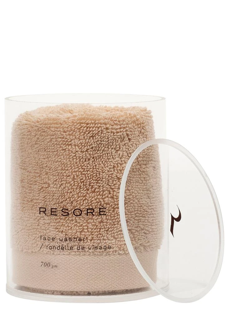 商品Resorè|Wash Cloth Set of 2 with Holder - Toasted Almond,价格¥510,第3张图片详细描述