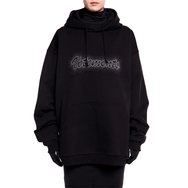VETEMENTS 黑色男士卫衣/帽衫 SS20TR421-BLSCK 商品