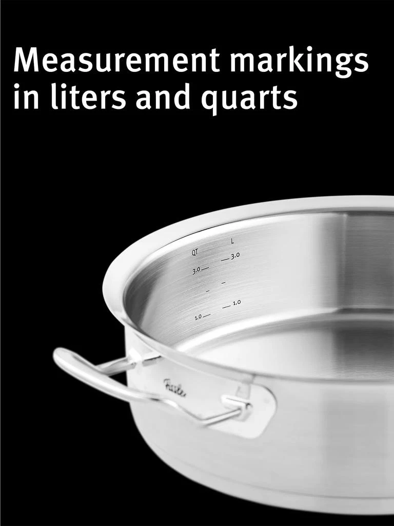 商品Fissler|Original-Profi 12" Stainless Steel Wok & Lid,价格¥2823,第3张图片详细描述