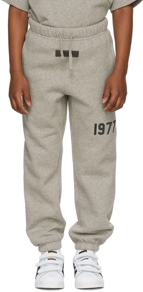 商品Essentials|Kids Gray '1977' Lounge Pants,价格¥471,第2张图片详细描述