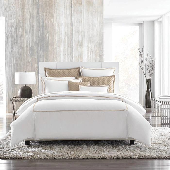 商品Hudson|Hudson Park Italian Percale Twin Duvet Cover - Exclusive,价格¥1812,第4张图片详细描述
