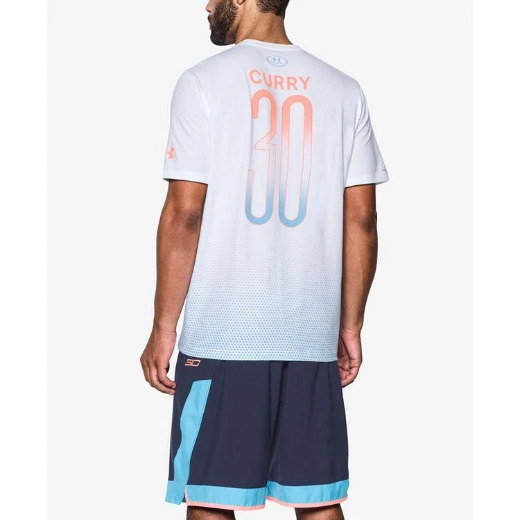商品Under Armour|Men's Stephen Curry Logo T-Shirt,价格¥104,第3张图片详细描述