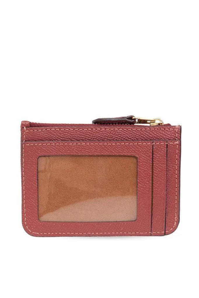 商品Coach|Coach Logo Plaque Zipped Card Case,价格¥2304,第2张图片详细描述