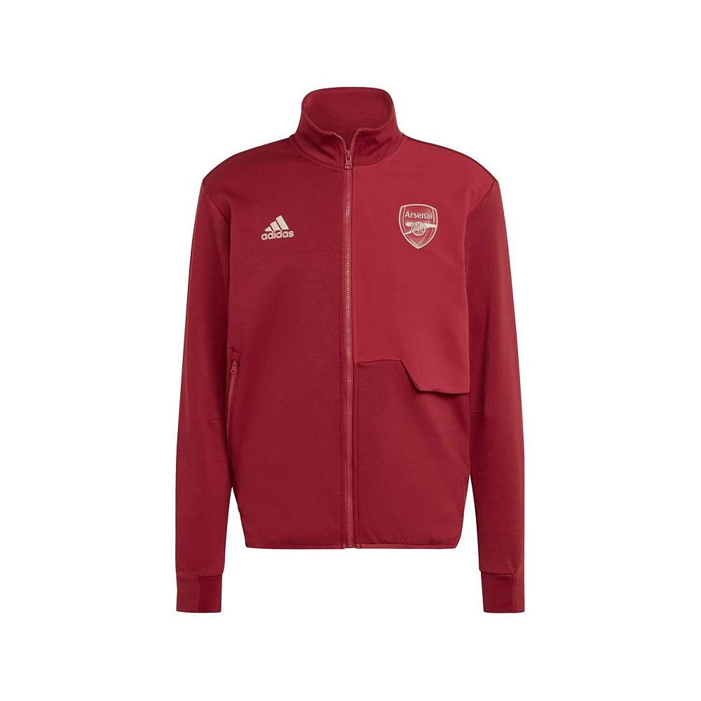 商品Adidas|Men's Red Arsenal 2023/24 Anthem Full-Zip Jacket,价格¥805,第1张图片