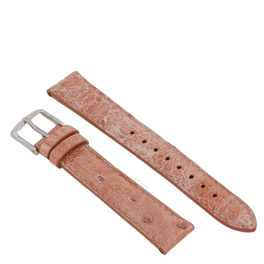 商品Michele|16mm Desert Rose Ostrich Strap MS16AA190956,价格¥778,第1张图片