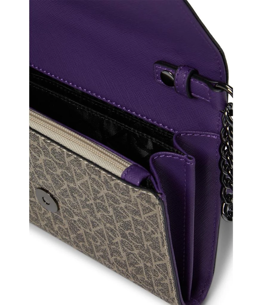 商品Calvin Klein|Key Item Signature Organizational Flap Crossbody,价格¥594,第3张图片详细描述