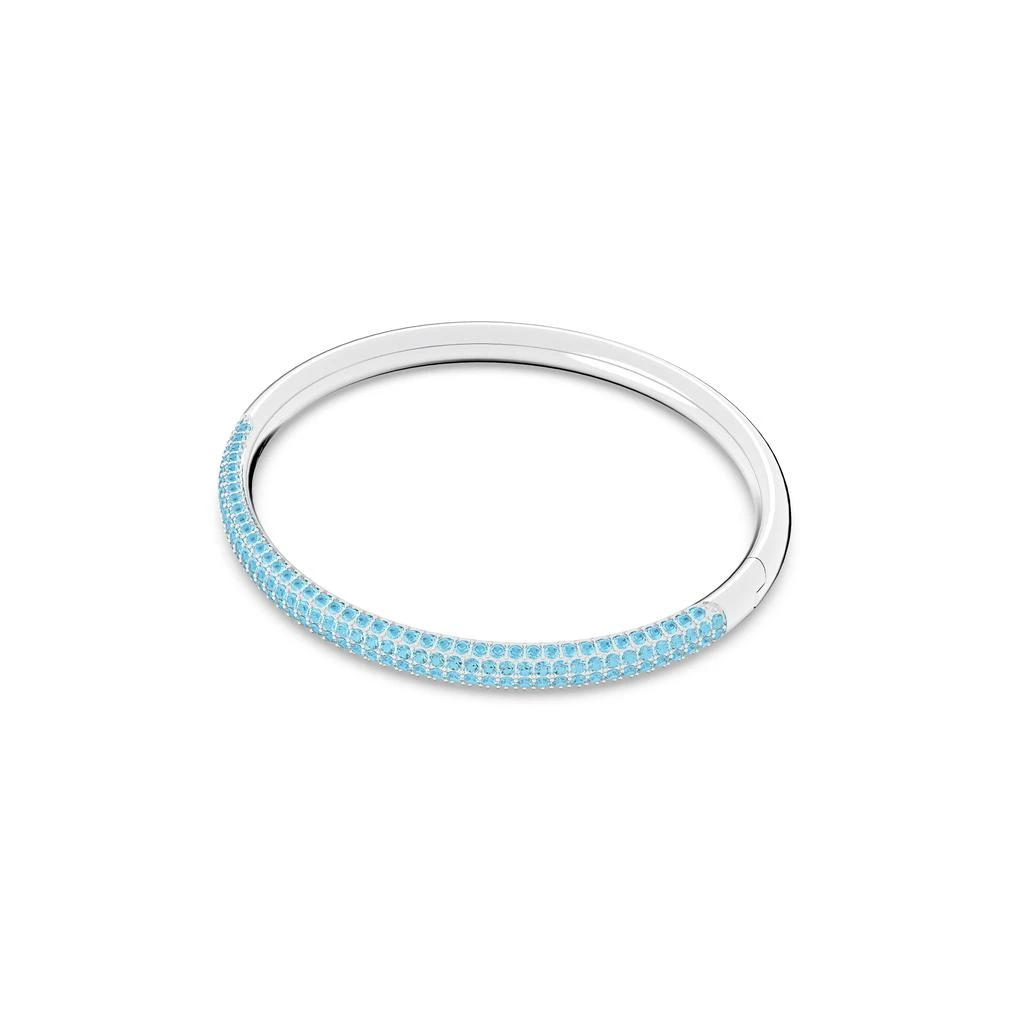 商品Swarovski|Stone bangle blue stainless steel,价格¥1013,第3张图片详细描述