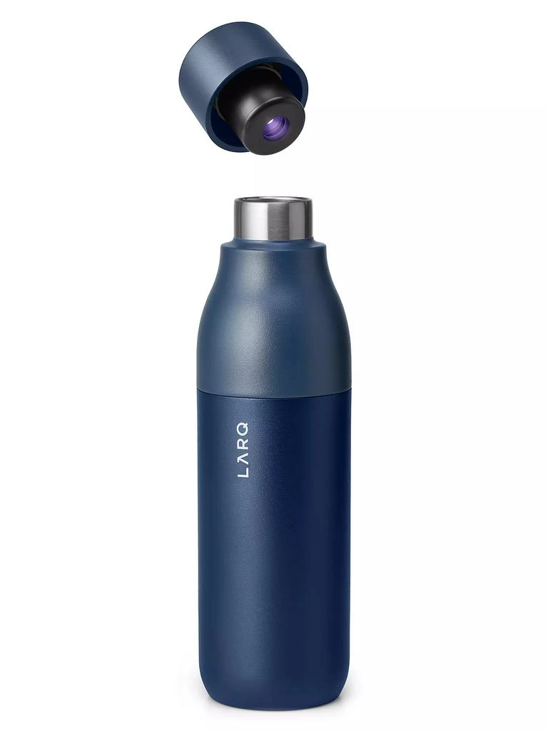 商品Larq|Monaco Blue Self-Sanitizing Water Bottle,价格¥761,第5张图片详细描述