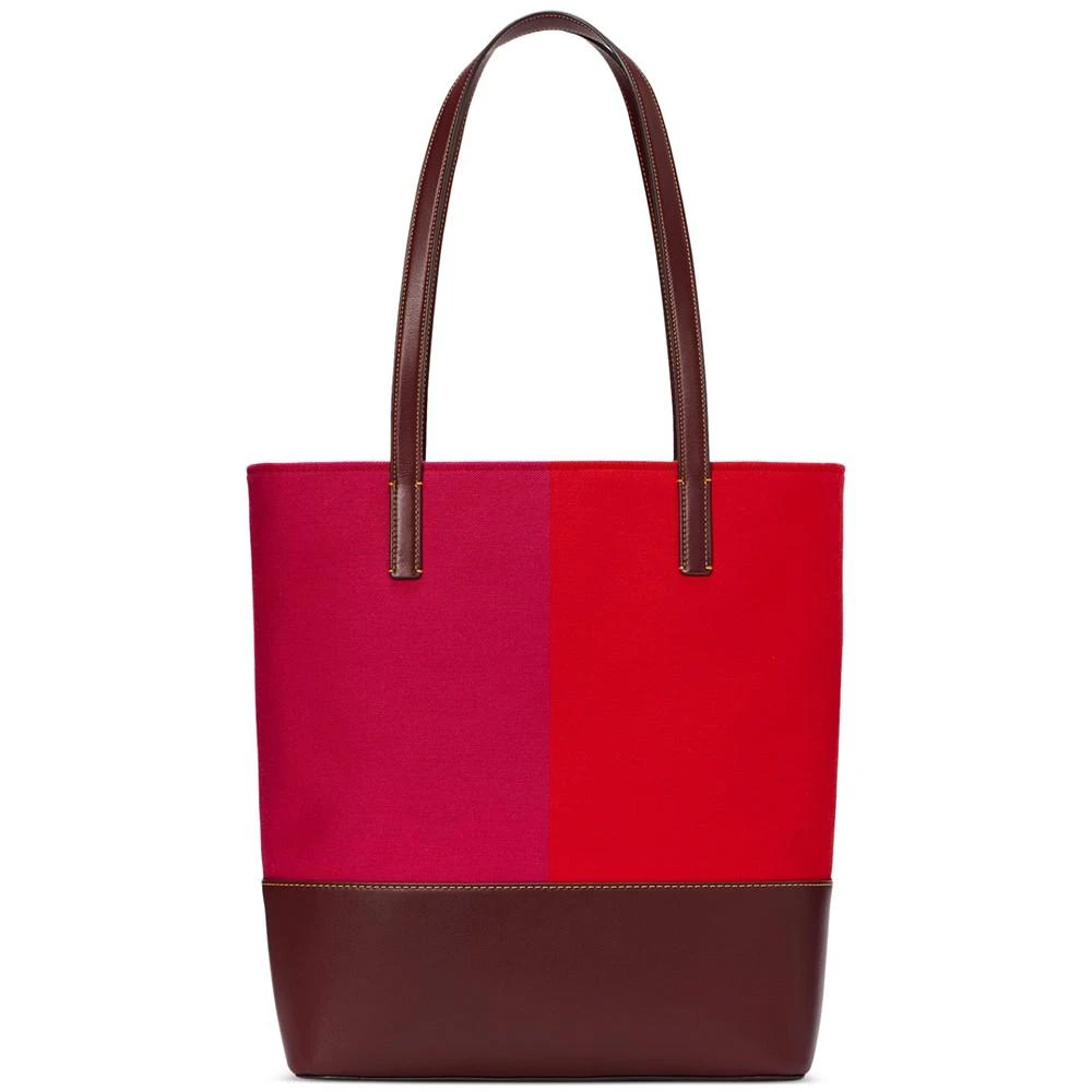 商品Kate Spade|Waverly Racing Stripe Jacquard Large Tote,价格¥1041,第4张图片详细描述