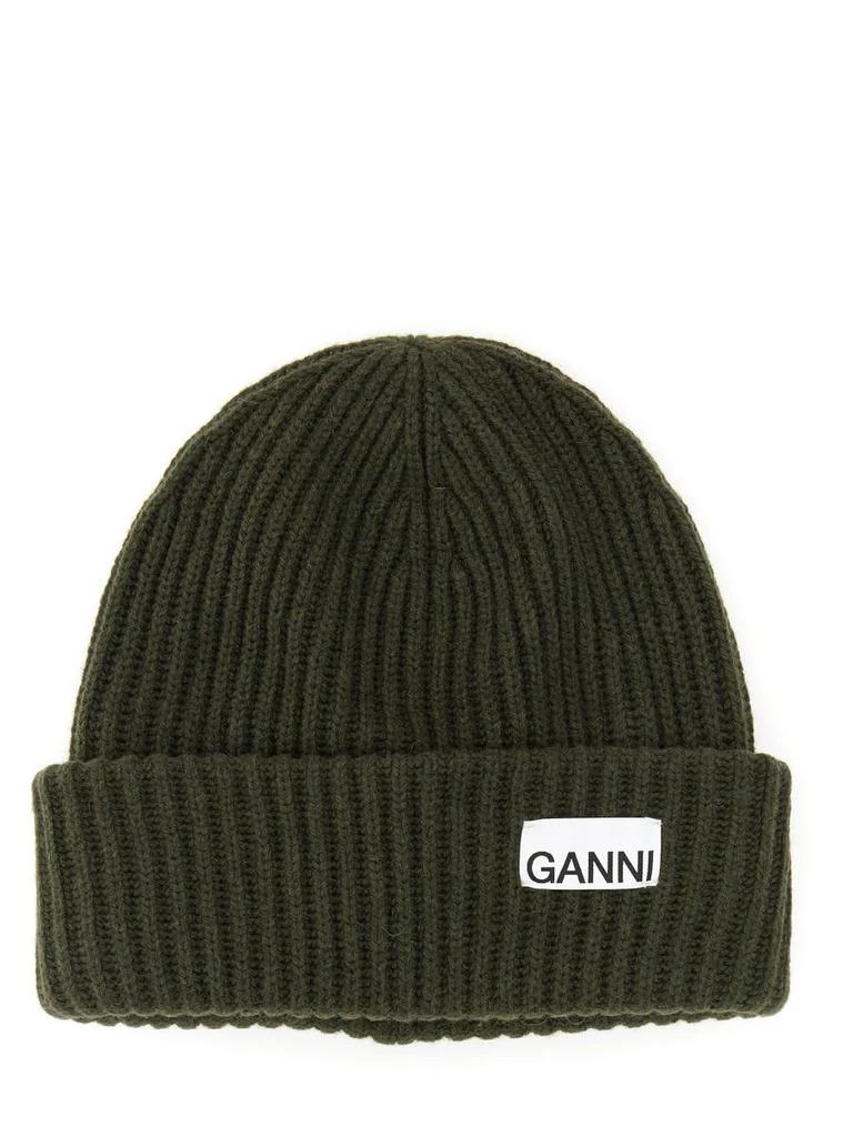 商品Ganni|Ganni Beanie Hat,价格¥713,第1张图片