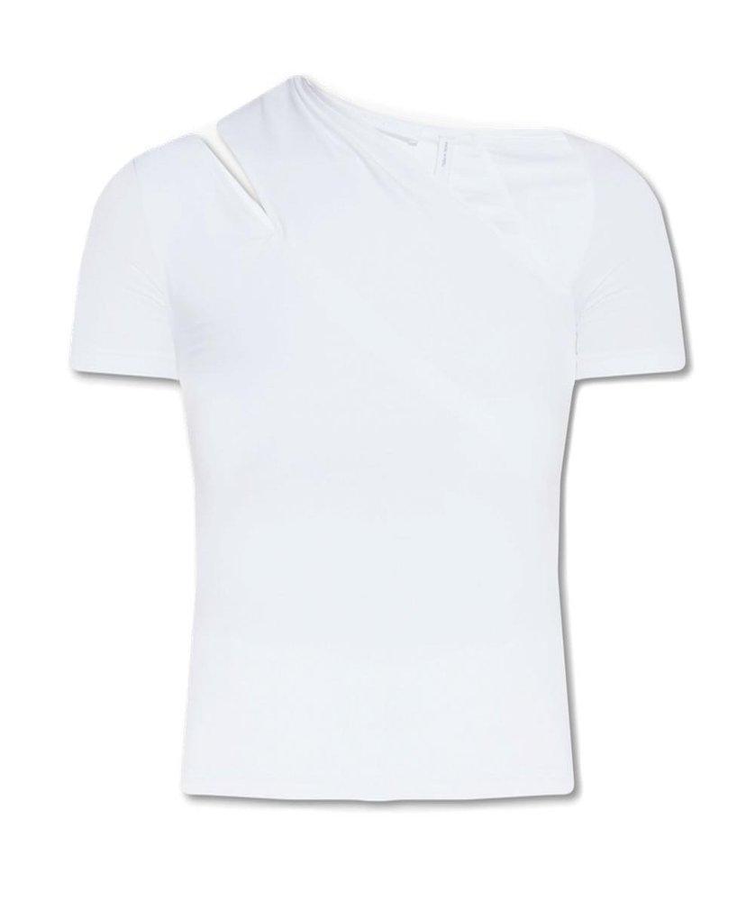 Helmut Lang Cut-Out Short-Sleeved Top商品第1张图片规格展示