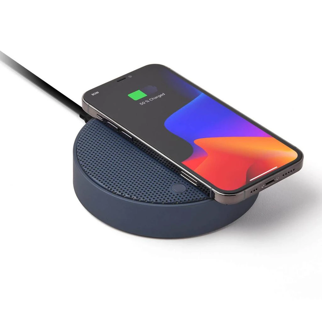 Lexon OSLO Energy + Bluetooth Speaker + Wireless Charger - Navy 商品