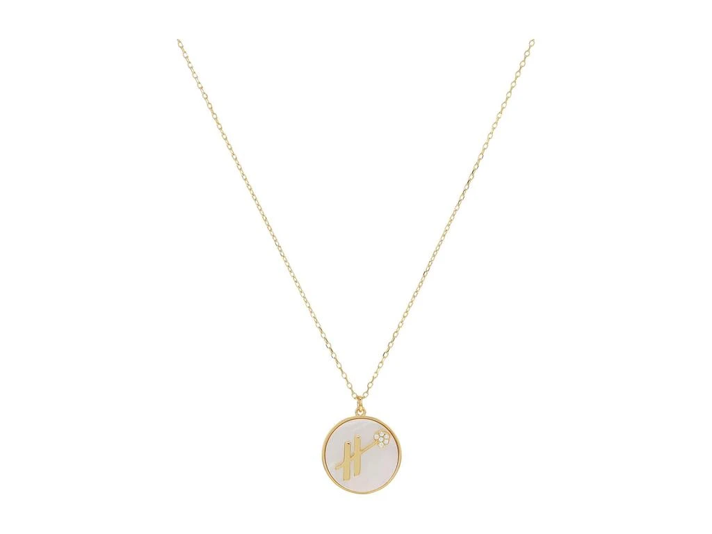 商品Kate Spade|In The Stars Mother-of-Pearl Sagittarius Pendant Necklace,价格¥573,第1张图片