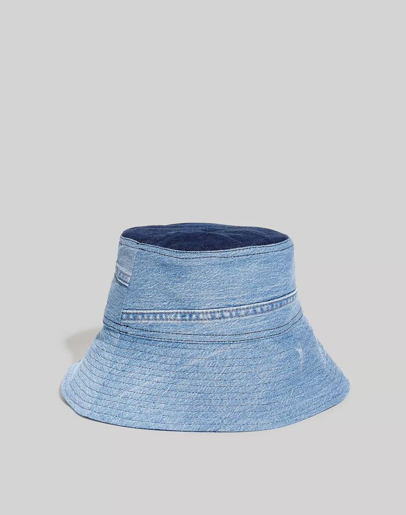 商品Madewell|Upcycled Patchwork Bucket Hat,价格¥488,第4张图片详细描述
