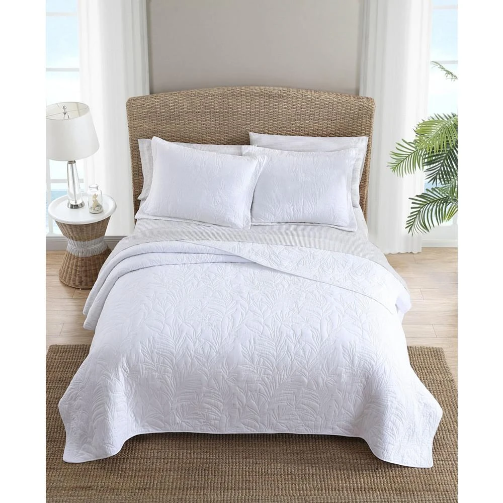 商品Tommy Bahama|Tommy Bahama Solid Costa Sera Cotton Reversible Quilt,价格¥1154,第3张图片详细描述