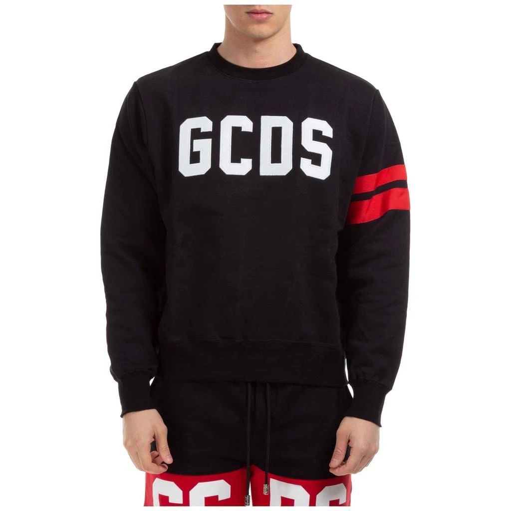 商品GCDS|GCDS Logo Embroidered Crewneck Sweatshirt,价格¥1737,第3张图片详细描述