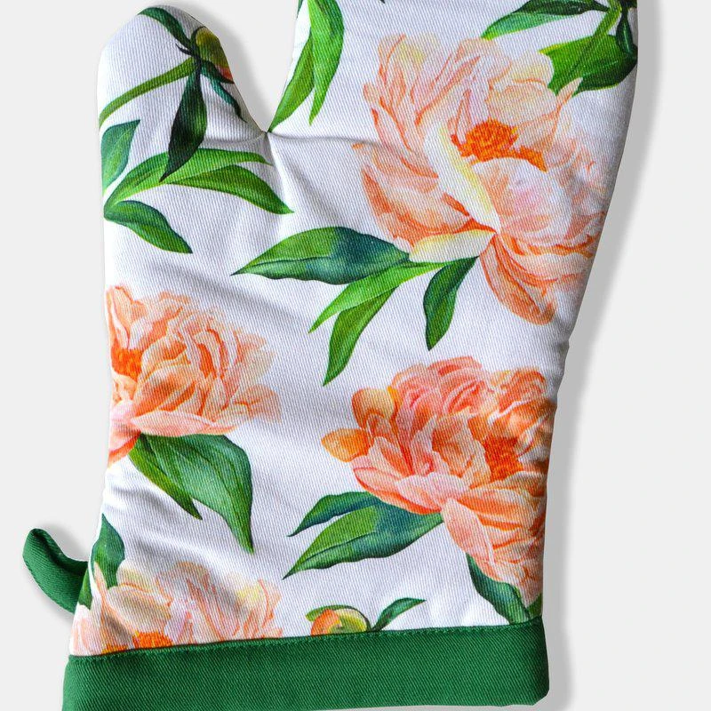 商品Paint & Petals|Peony Oven Mitt,价格¥151,第1张图片
