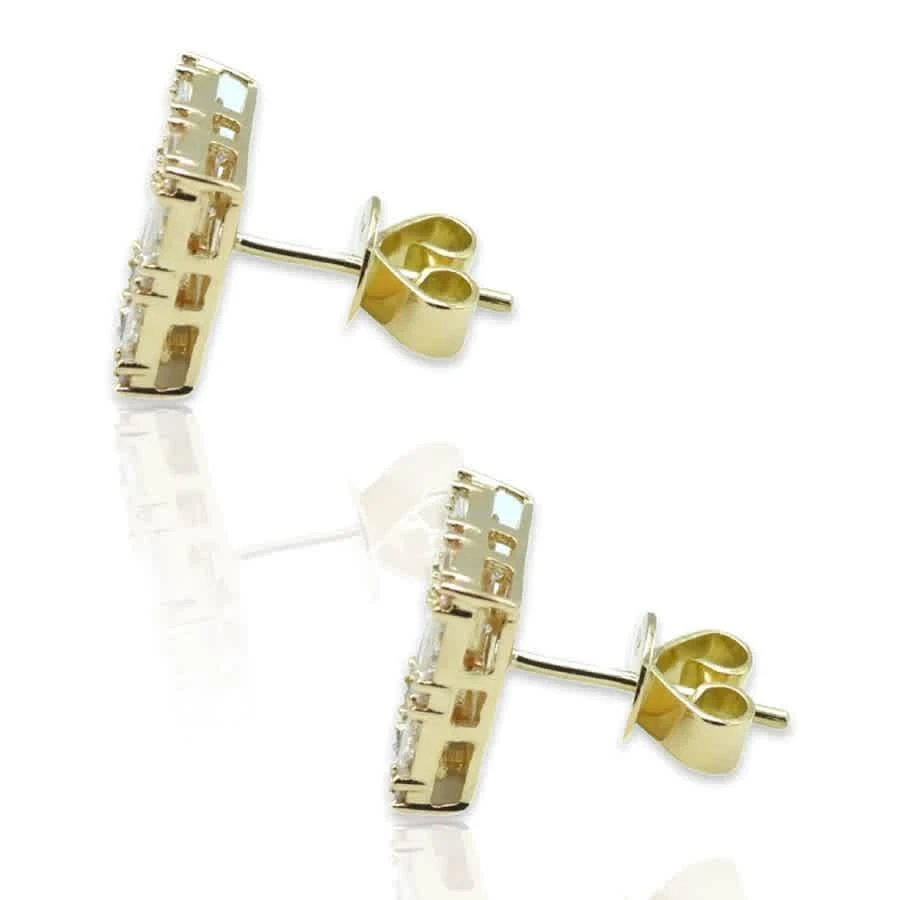 商品Tresorra|18K Yellow Gold Diamond Stud Earrings,价格¥12000,第2张图片详细描述