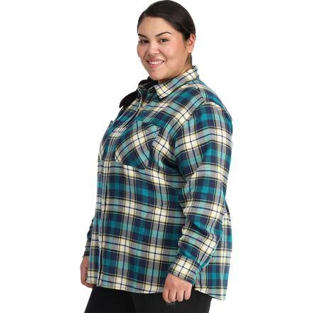 商品Outdoor Research|Feedback Flannel Plus Shirt - Women's,价格¥173,第4张图片详细描述