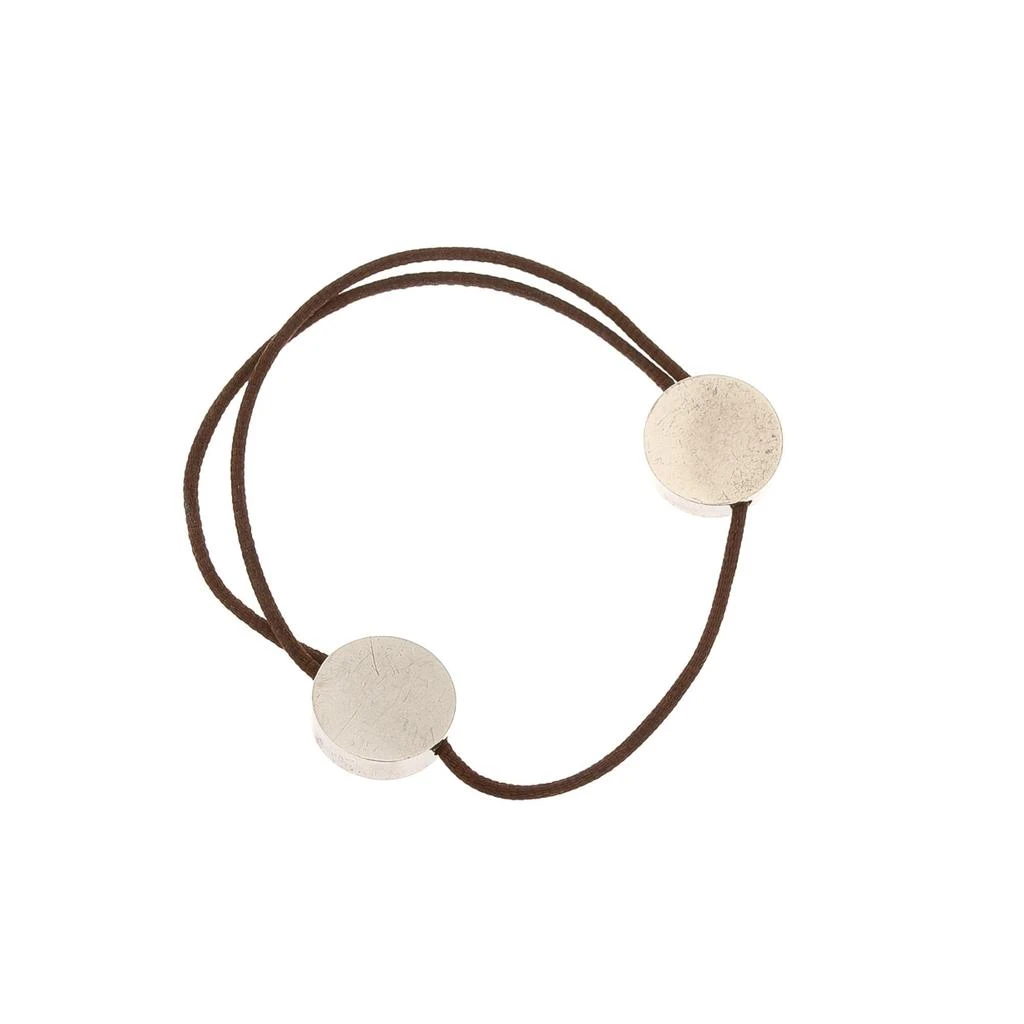 商品[二手商品] Hermes|Hermes Silver Clou de Selle Bracelet,价格¥3912,第2张图片详细描述